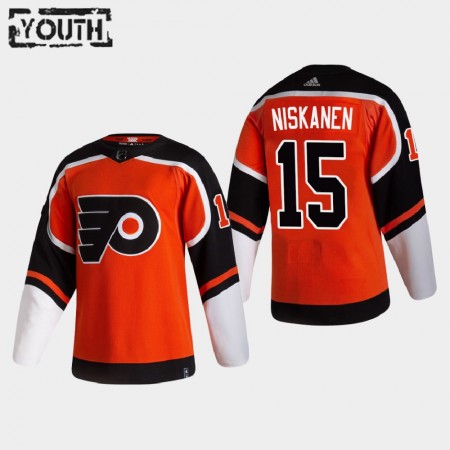 Camisola Philadelphia Flyers Matt Niskanen 15 2020-21 Reverse Retro Authentic - Criança